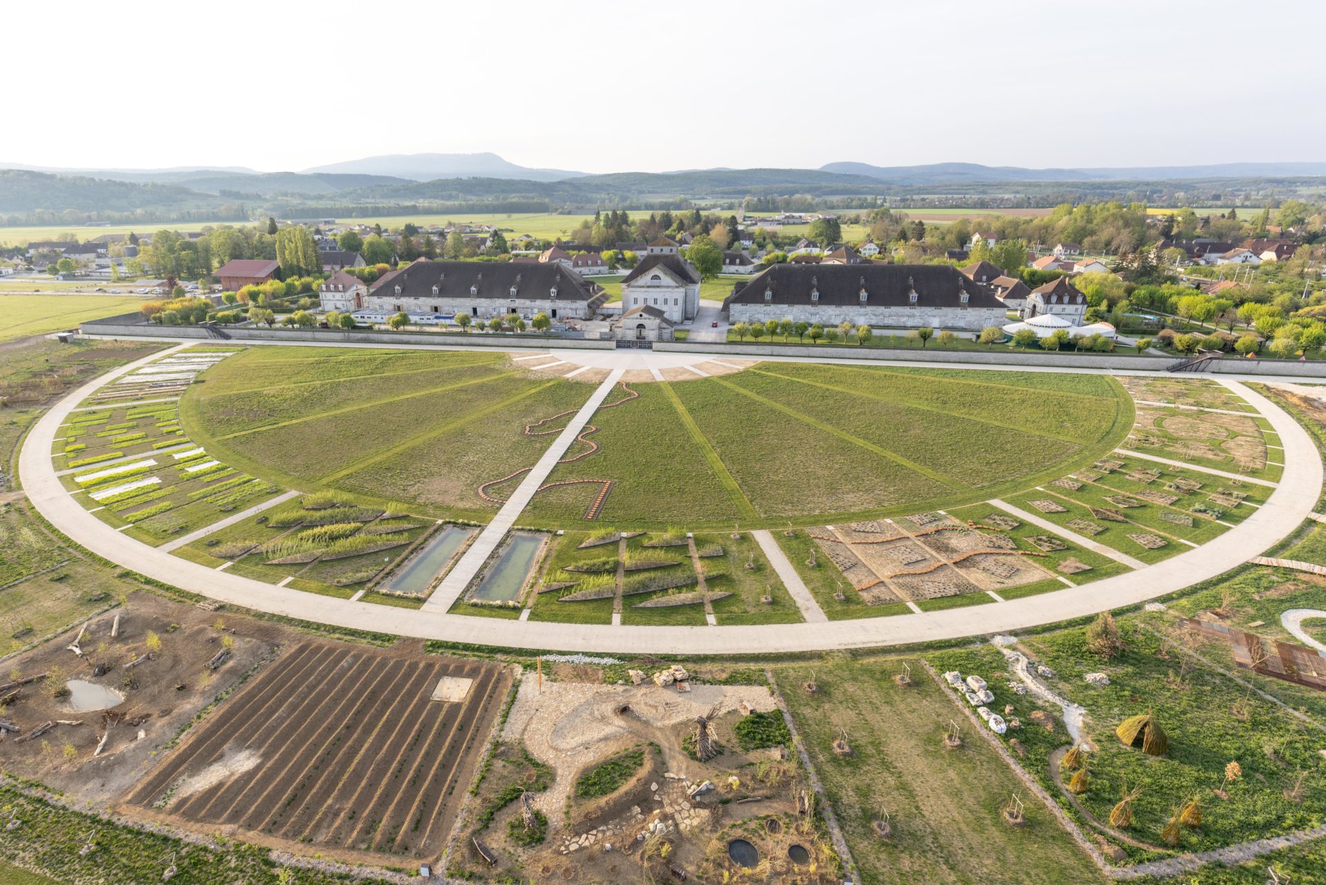 Saline royale d'Arc-et-Senans - Tout y parait nature et tout y parait art